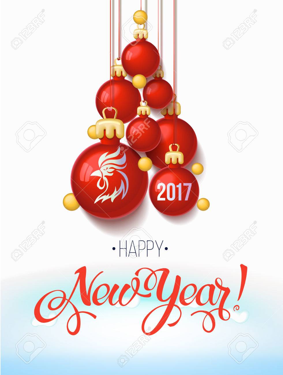 幸せな新しい年 17年装飾ポスター カードとおもちゃでメリー クリスマスの背景は クリスマス ツリー 17 年のシンボル 火災コックのフォームで収集しました のイラスト素材 ベクタ Image 幸せな新しい年 17年装飾ポスター カードとおもちゃでメリー クリスマスの背景は クリスマス ツリー 17 年のシンボル 火災コックのフォームで収集しました のイラスト素材 ベクタ Image