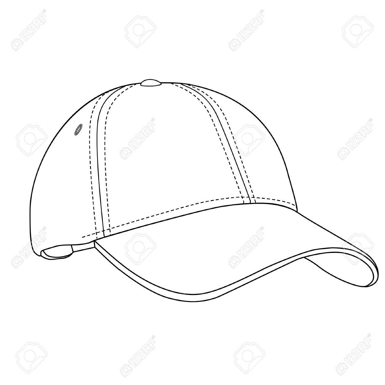 baseball cap vector