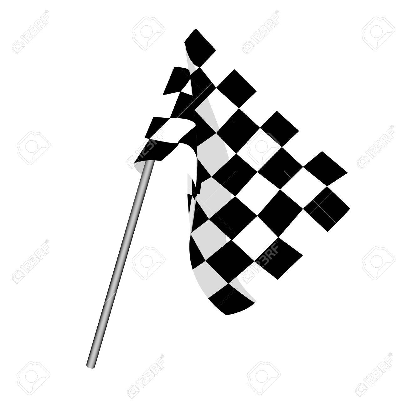 start flag checkered flag finish flag racing flag royalty free