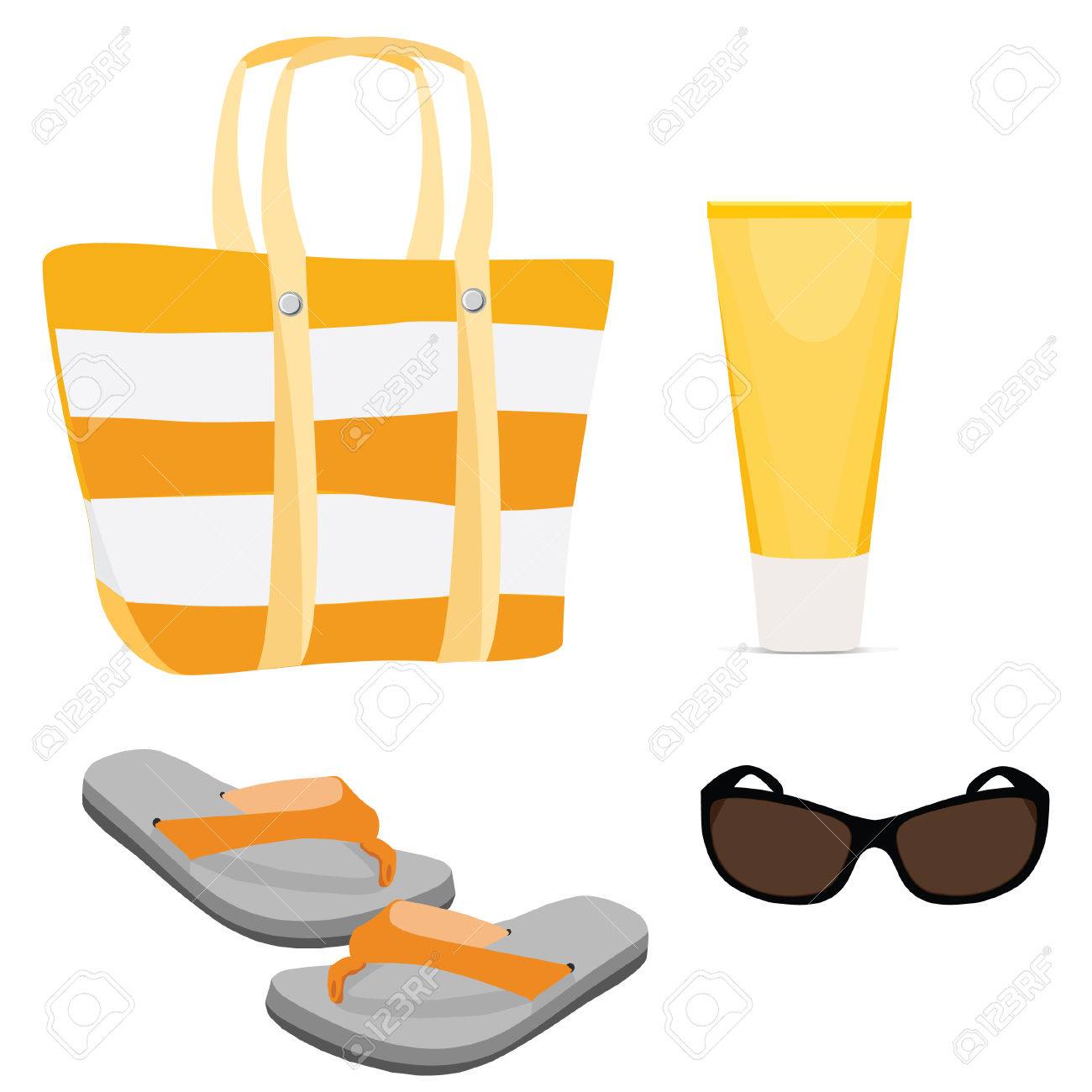 sun cream beach bags