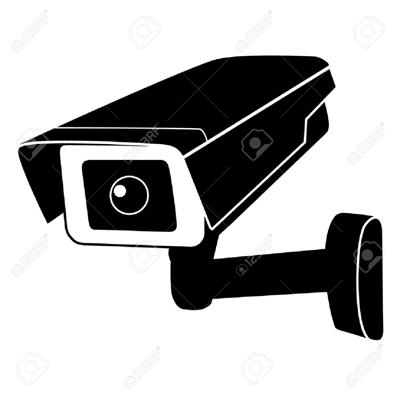 Surveillance Camera Vector Icon 