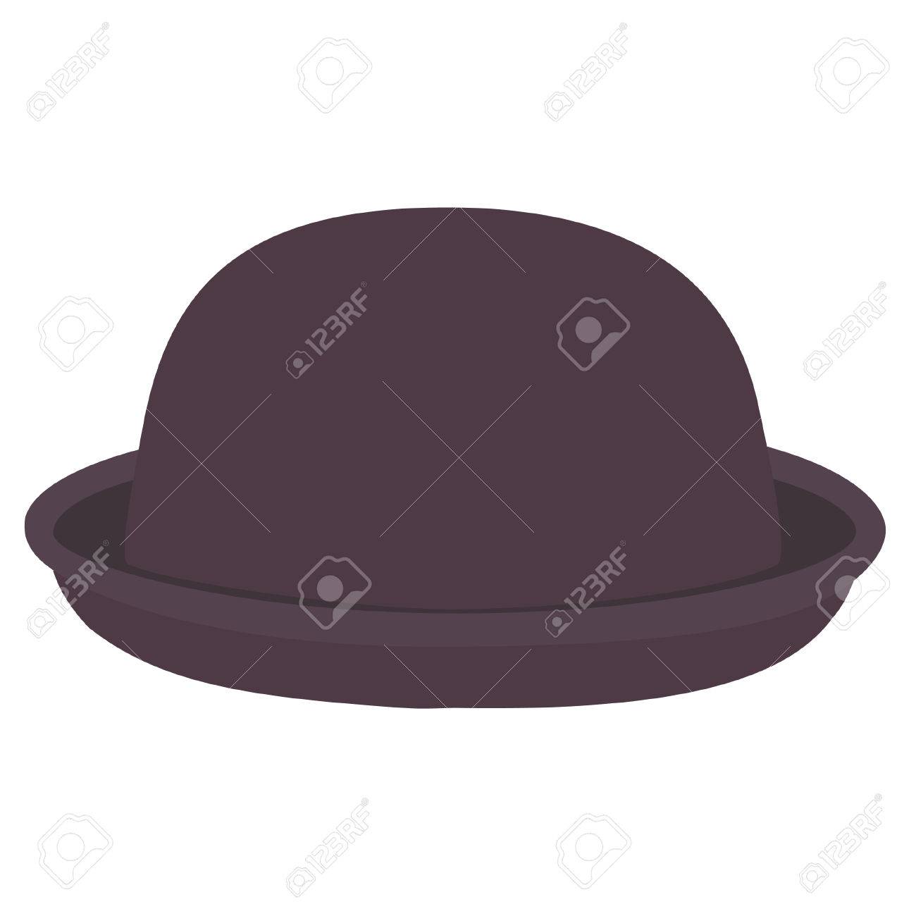 bowler hat purple