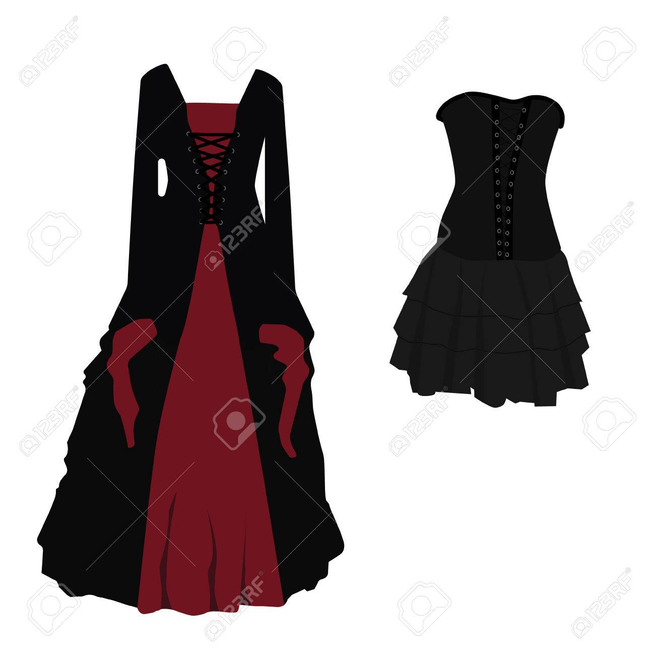robe noir halloween