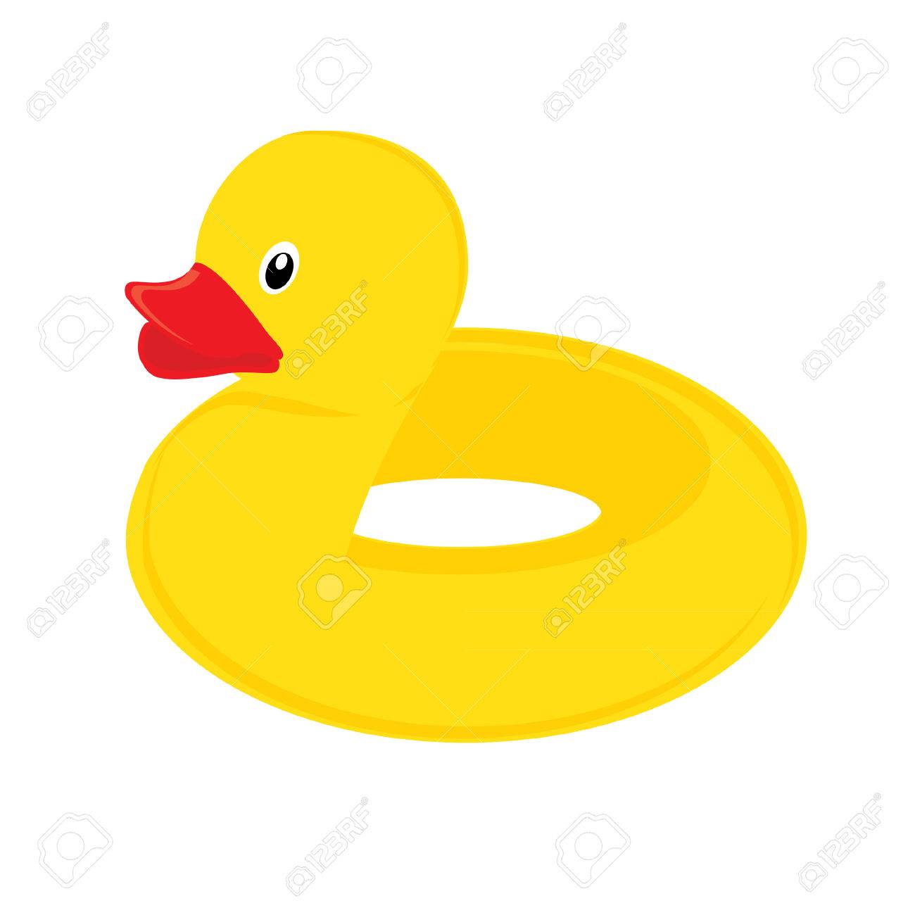 Inflatable Rubber Duck Ring Inflatable Rubber Duck Ring