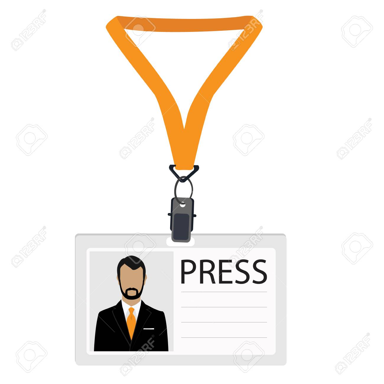 lanyard design template