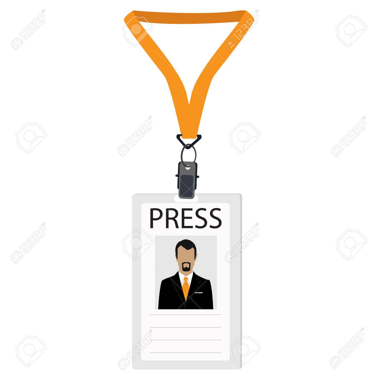 lanyard name tag template