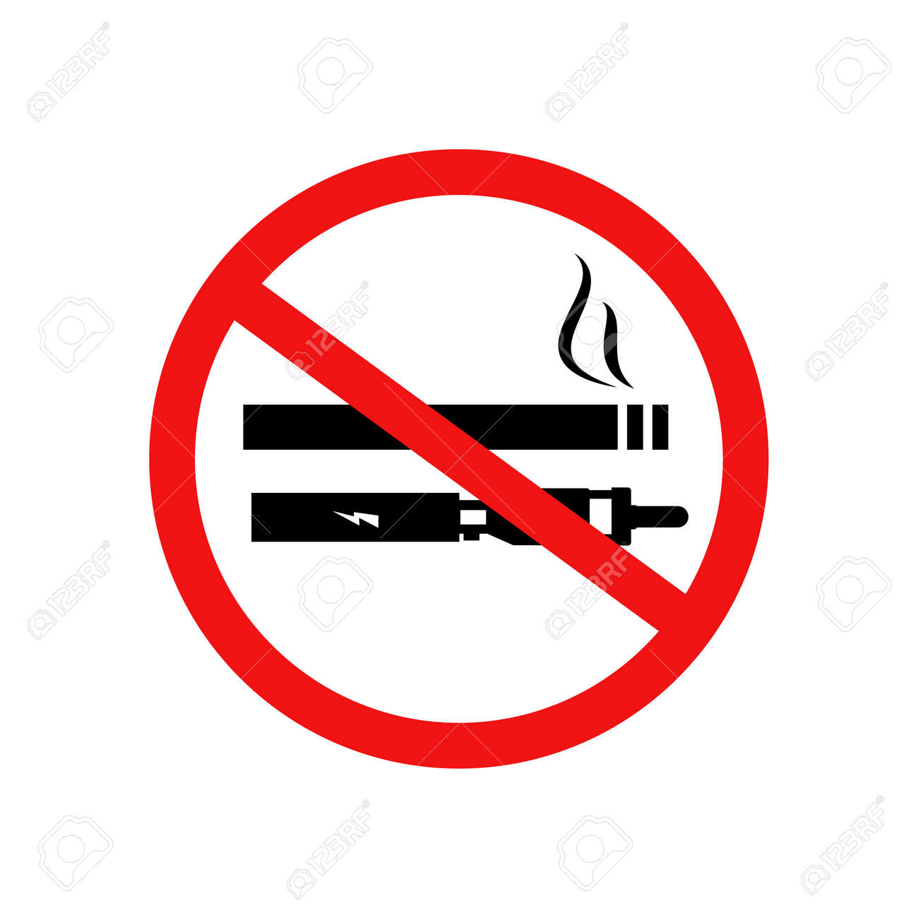No Smoking, No Vaping Sign. Vector Sticker Royalty Free SVG, Cliparts, Vectors, and Stock Illustration. Image 170252351. no-smoking-no-vaping-sign-vector-sticker-royalty-free-svg-cliparts-vectors-and-stock-illustration-image-170252351