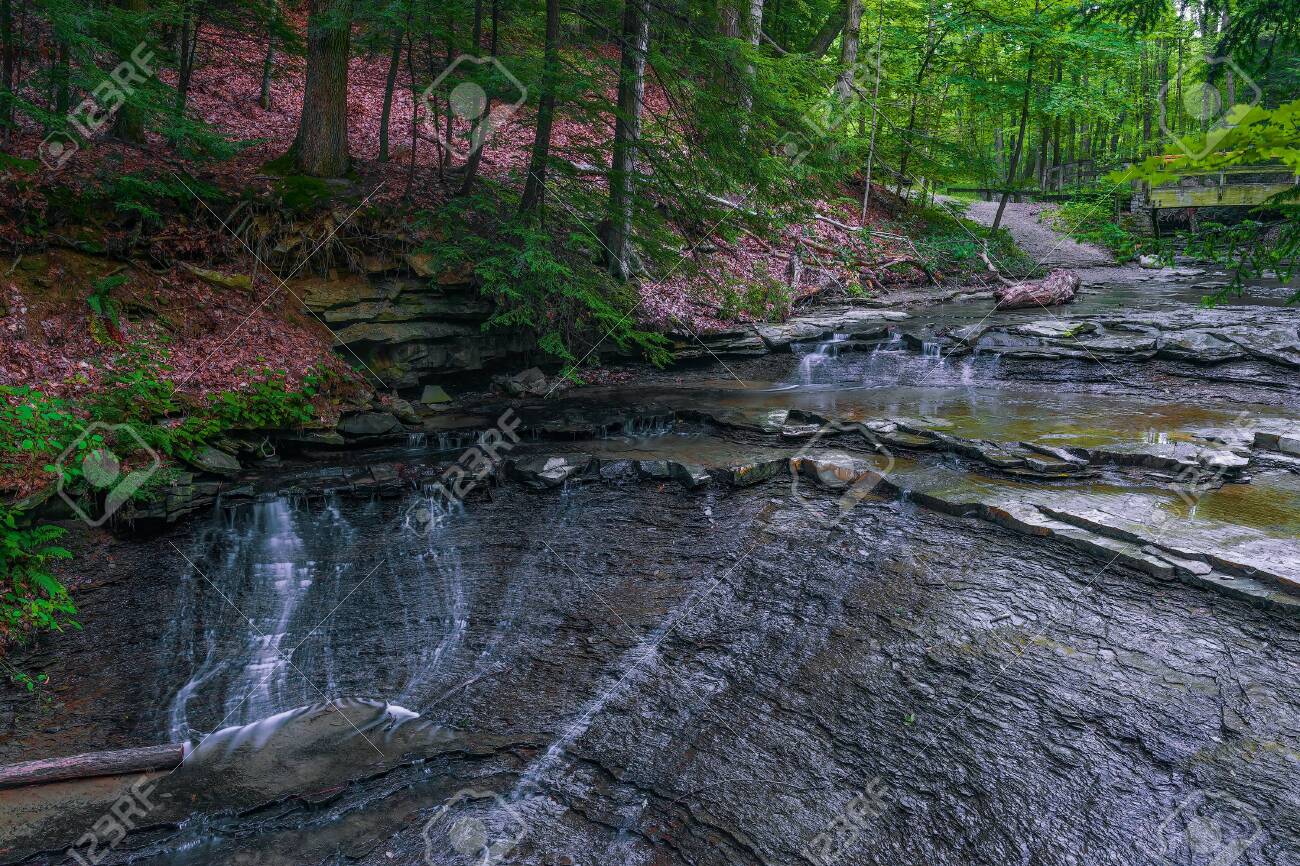 Bridal Veil Falls In Cuyahoga National Park Ohio Usa Stock Photo Picture And Royalty Free Image Image
