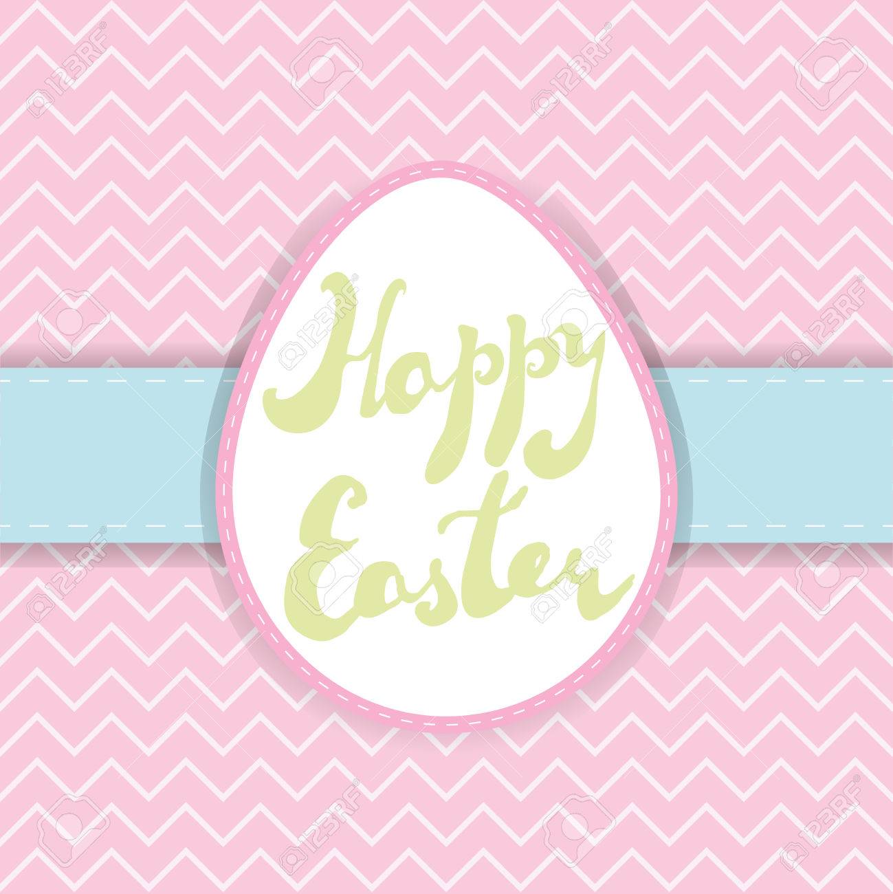 Printable Easter greeting card. Handwritten words and phrases photograph regarding Happy Easter Printable identify Printable Easter greeting card. Handwritten words and phrases