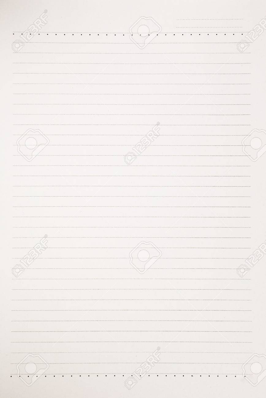 本物の素材のノート用紙の背景 ビジネスおよび教育のひな形 の写真素材 画像素材 Image