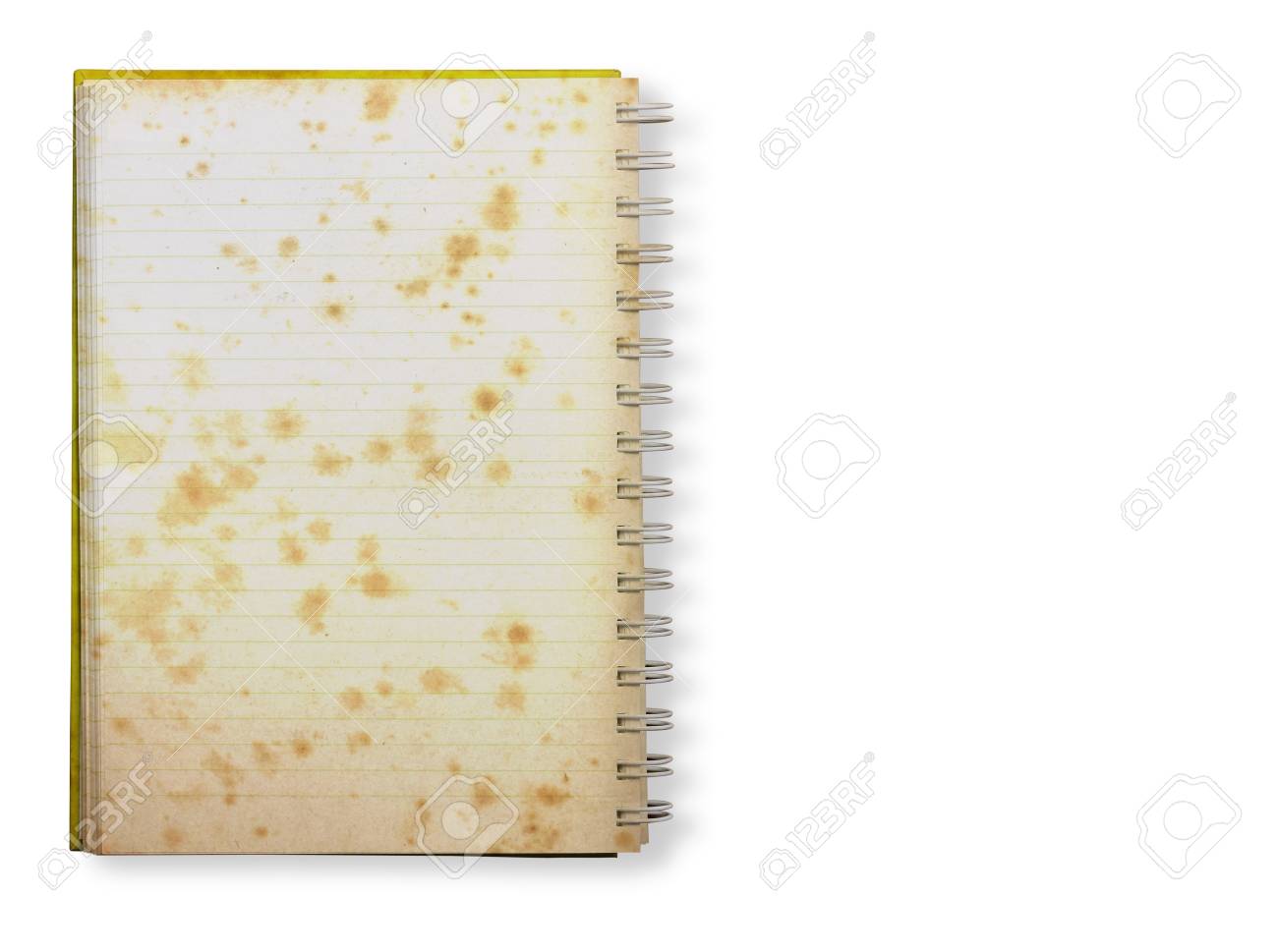 open booklet old isolated on white background stock photo picture open booklet