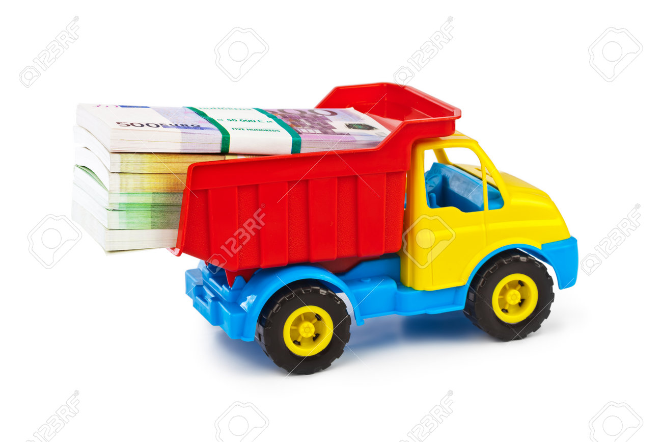 toy money truck