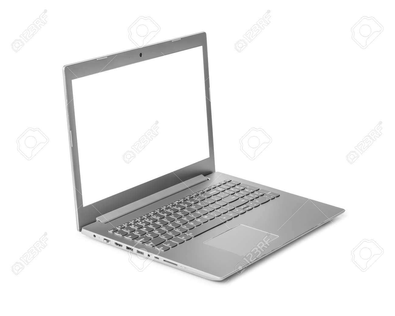 Notebook computer isolated on white background - 166657805 Notebook computer isolated on white background - 166657805