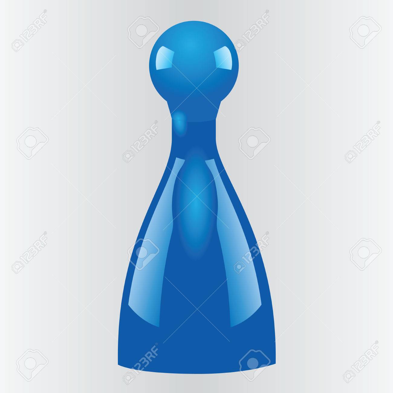 Game Pieces For Childrens Board Games Vector Illustration Stock Game Pieces For Childrens Board Games Vector Illustration Stock