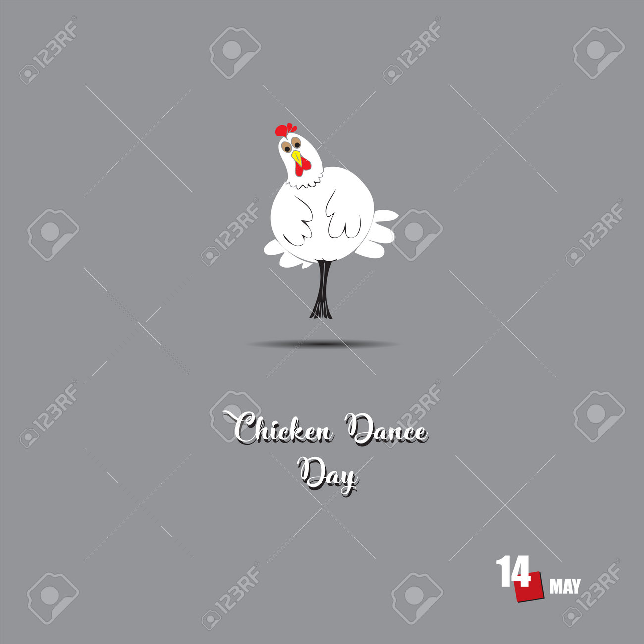 The calendar event is celebrated in may - Chicken Dance Day - 169676009 The calendar event is celebrated in may - Chicken Dance Day - 169676009