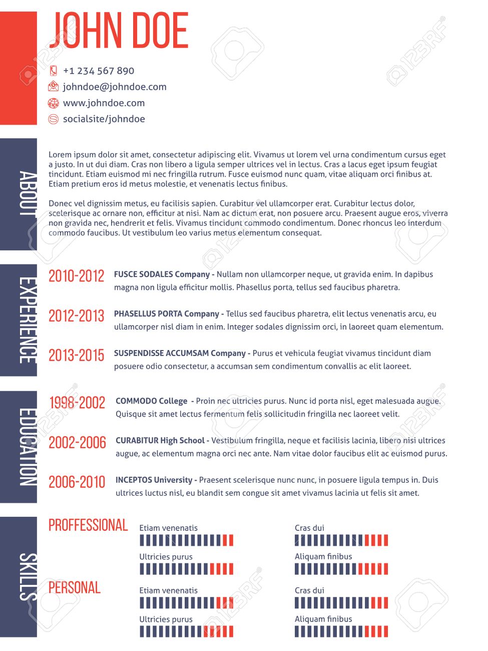 it curriculum vitae