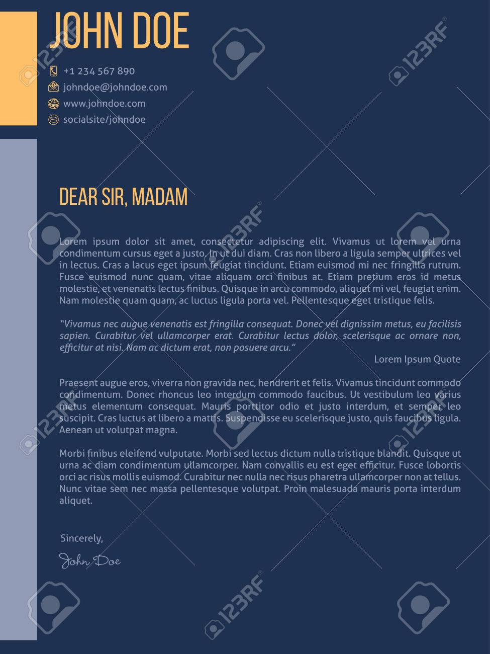 cover letter for a curriculum vitae cv