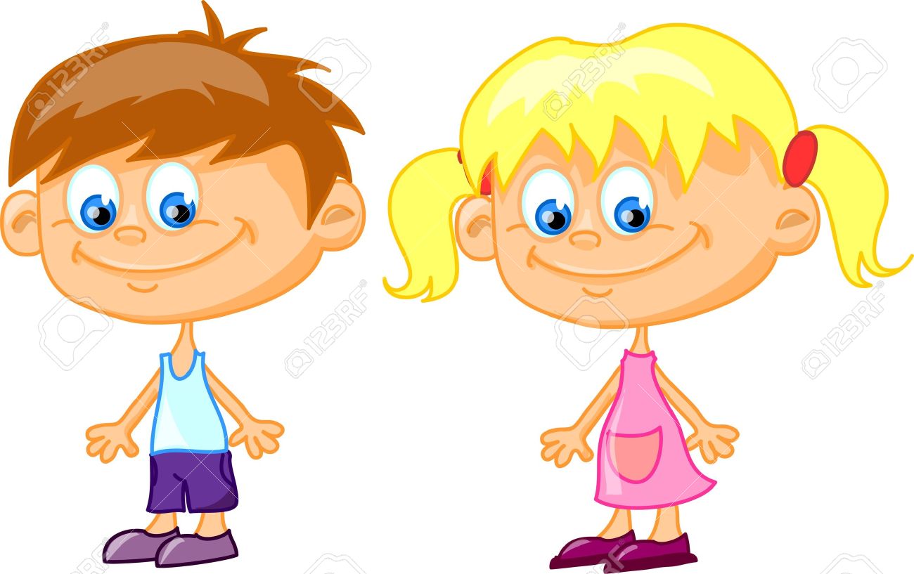 cartoon children royalty free cliparts vectors and stock