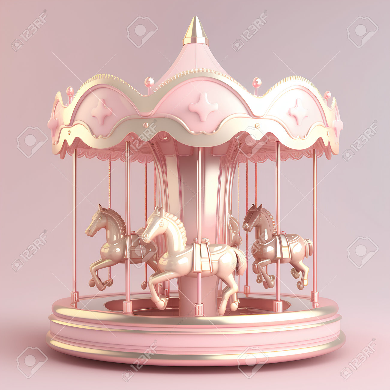  メリーゴーランド ピンク2014＆ブルー2011 ヴィンテージ ビンテージ メリーゴーランド ピンク カルーセル メリーゴーランド