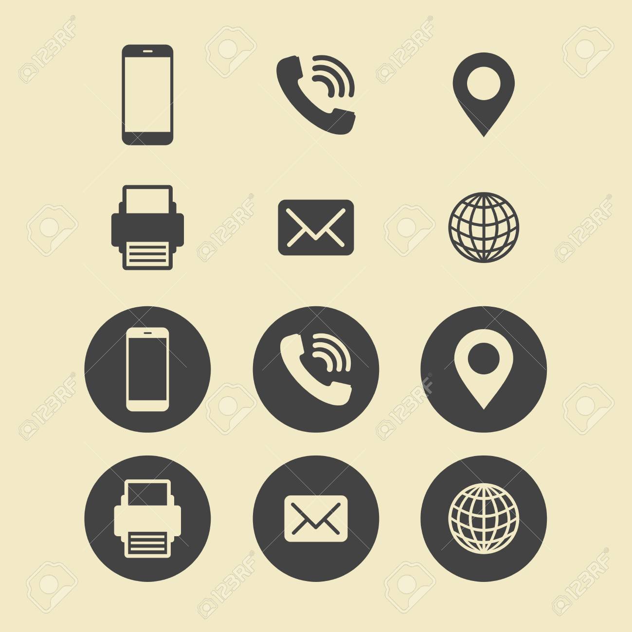 Business Card Icons : Business Card Icons Vector Photo Free Trial Bigstock : ✓ free for commercial use ✓ high quality images.