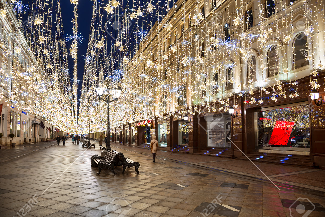 Moscow đẹp lung linh mùa Giáng sinh Moscow đẹp lung linh mùa Giáng sinh