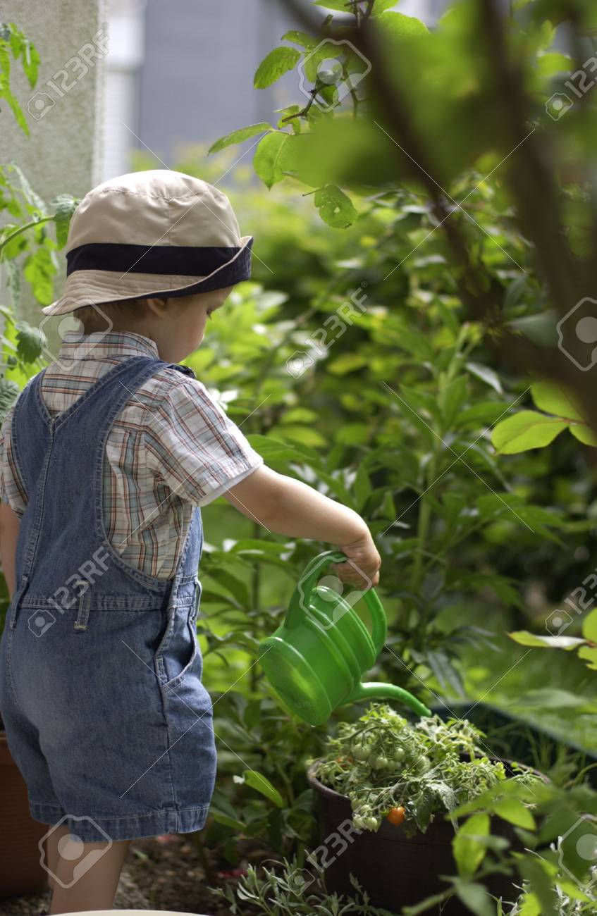 小規模な園芸家 の写真素材 画像素材 Image