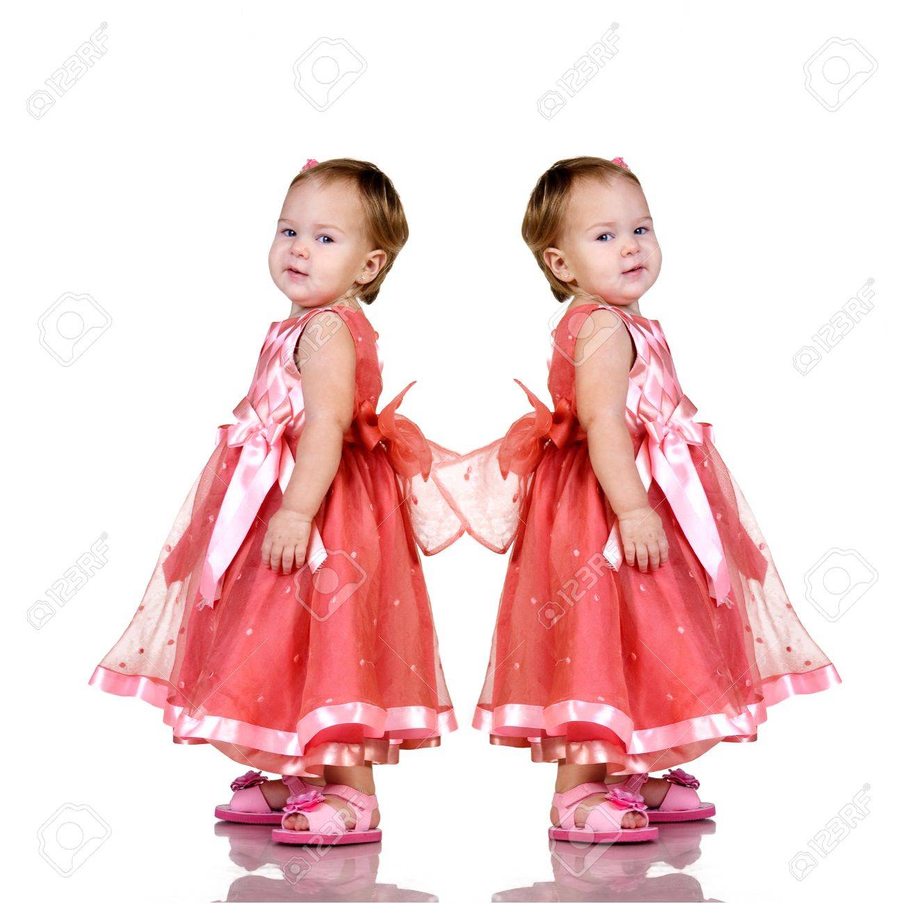 twin baby dress