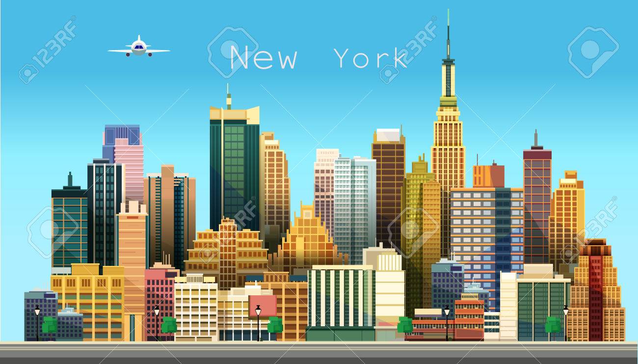 ニューヨーク市 都市の様式化されたベクトル イラスト の写真素材 画像素材 Image ニューヨーク市 都市の様式化されたベクトル イラスト の写真素材 画像素材 Image