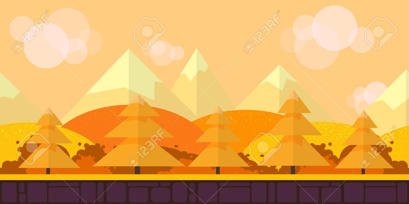 scrolling background