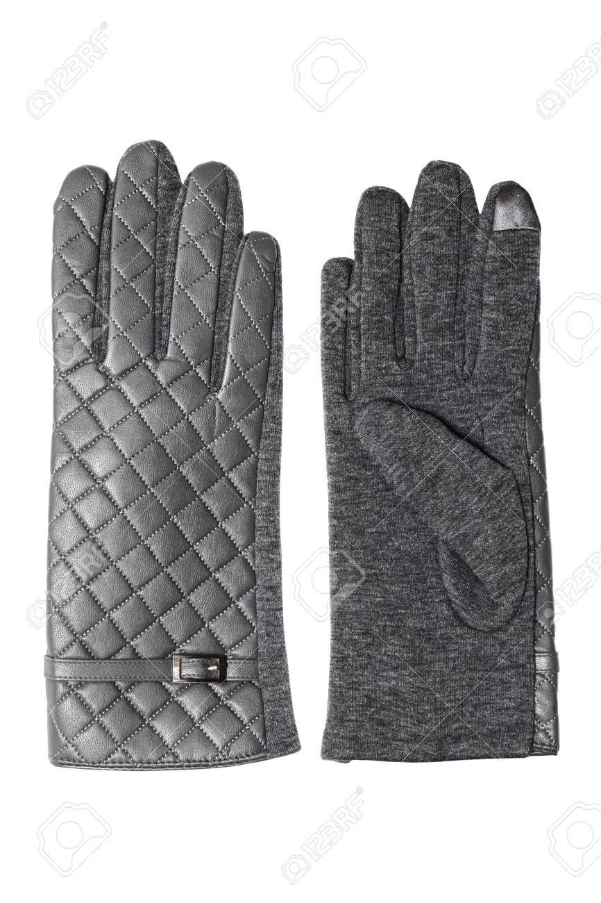 白地におしゃれな手袋 の写真素材 画像素材 Image 47599731