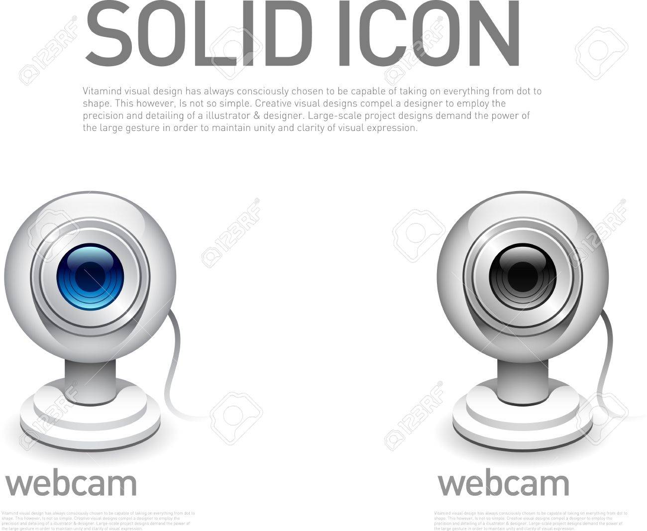 Web カメラ アイコン のイラスト素材 ベクタ Image