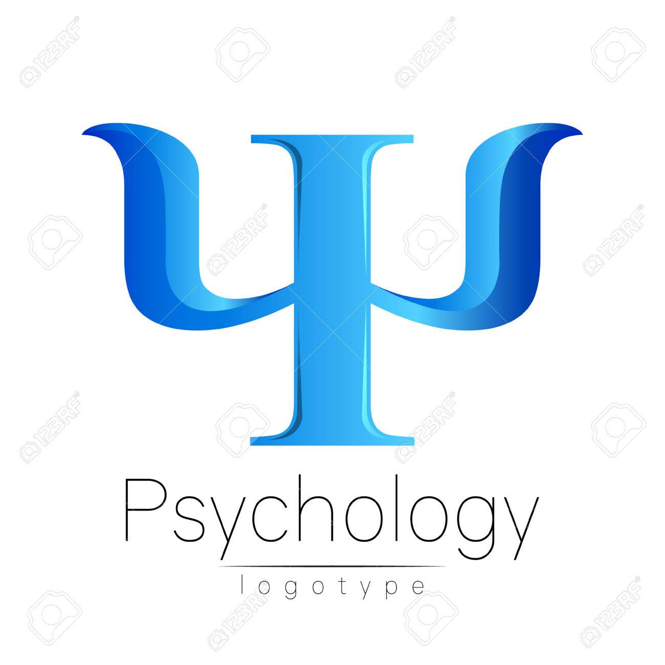 modern logo of psychology