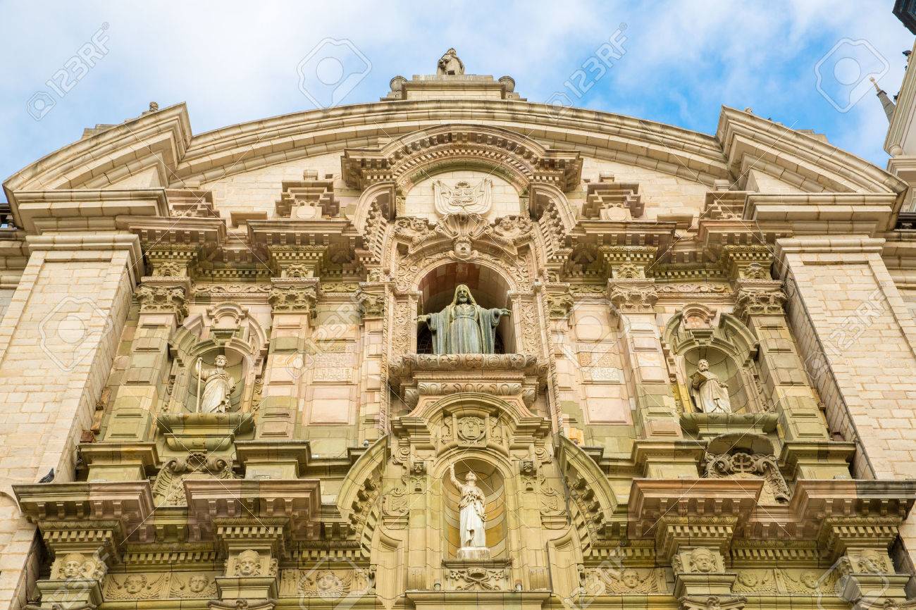 cathedral in lima peru old church in south america built in