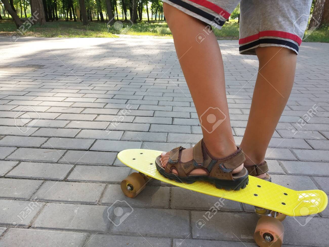 skateboard sandals