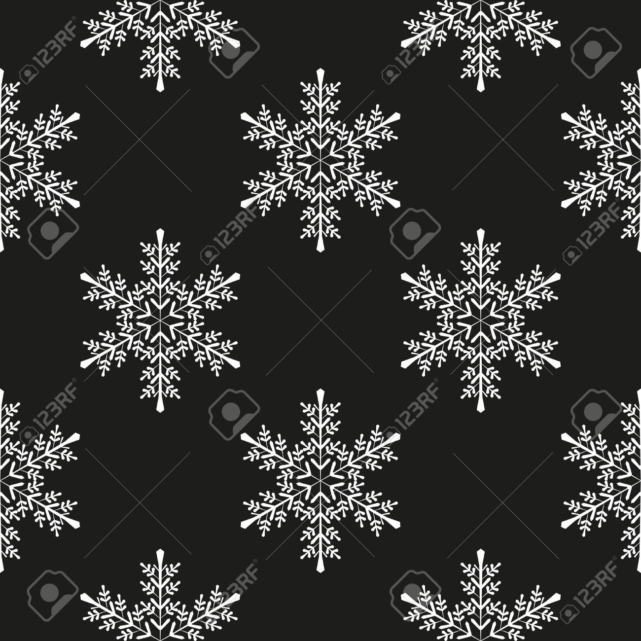 スノーフレーク冬シーズン 12 月雪のお祝い飾りのシームレスなパターン背景ベクトル イラストをデザイン のイラスト素材 ベクタ Image 89264793