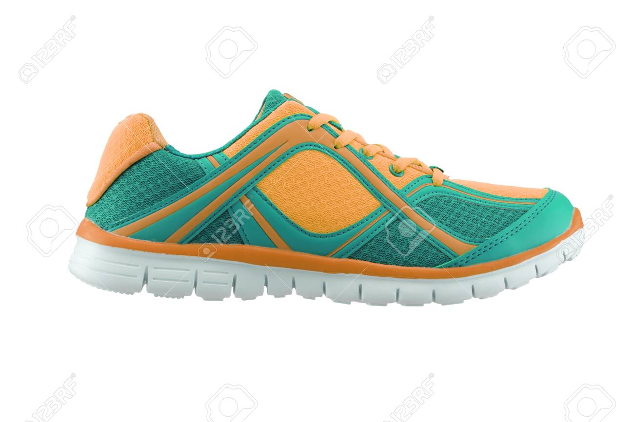 green and gold shoes