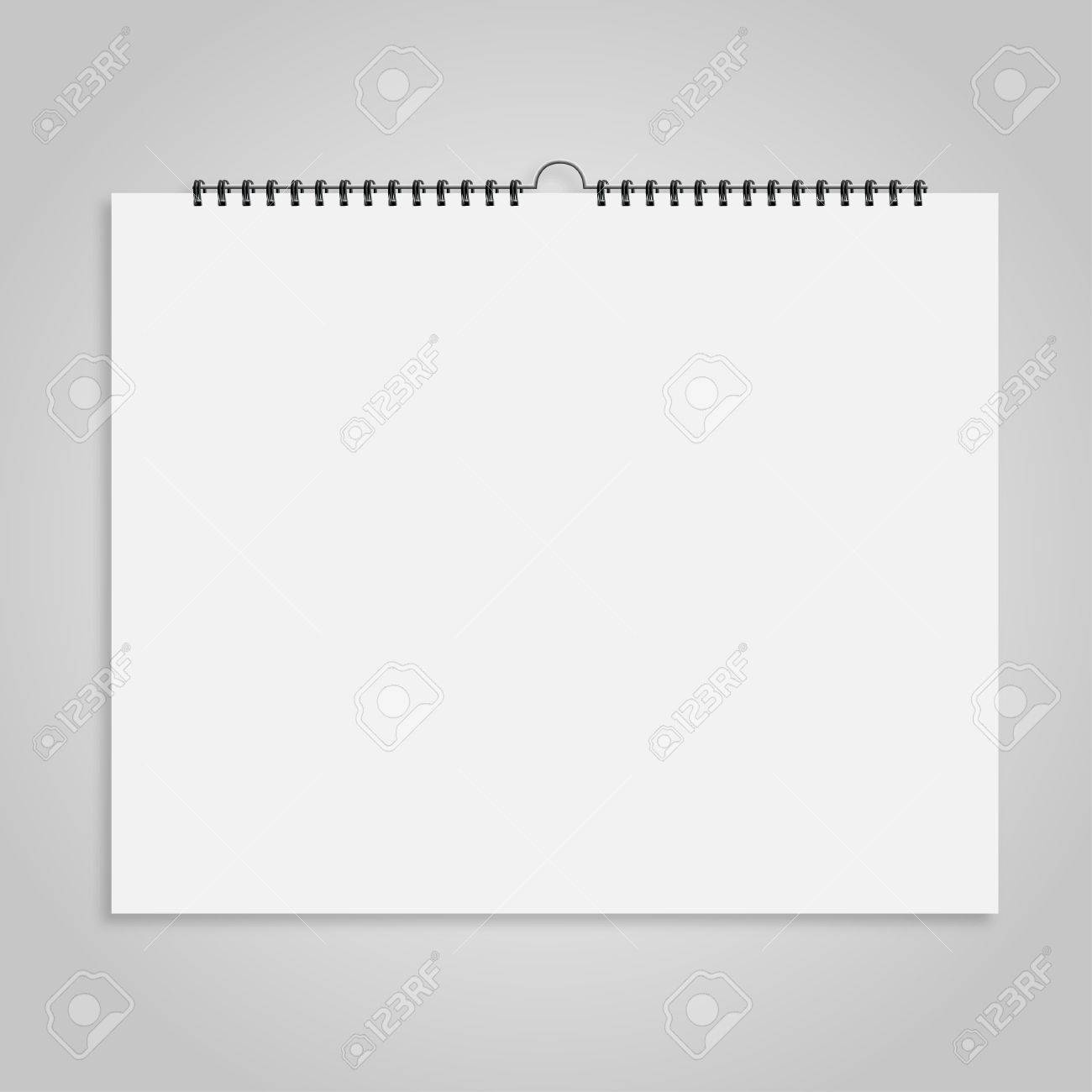 Calendar sheet of paper on a gray background - 50134322 Calendar sheet of paper on a gray background - 50134322