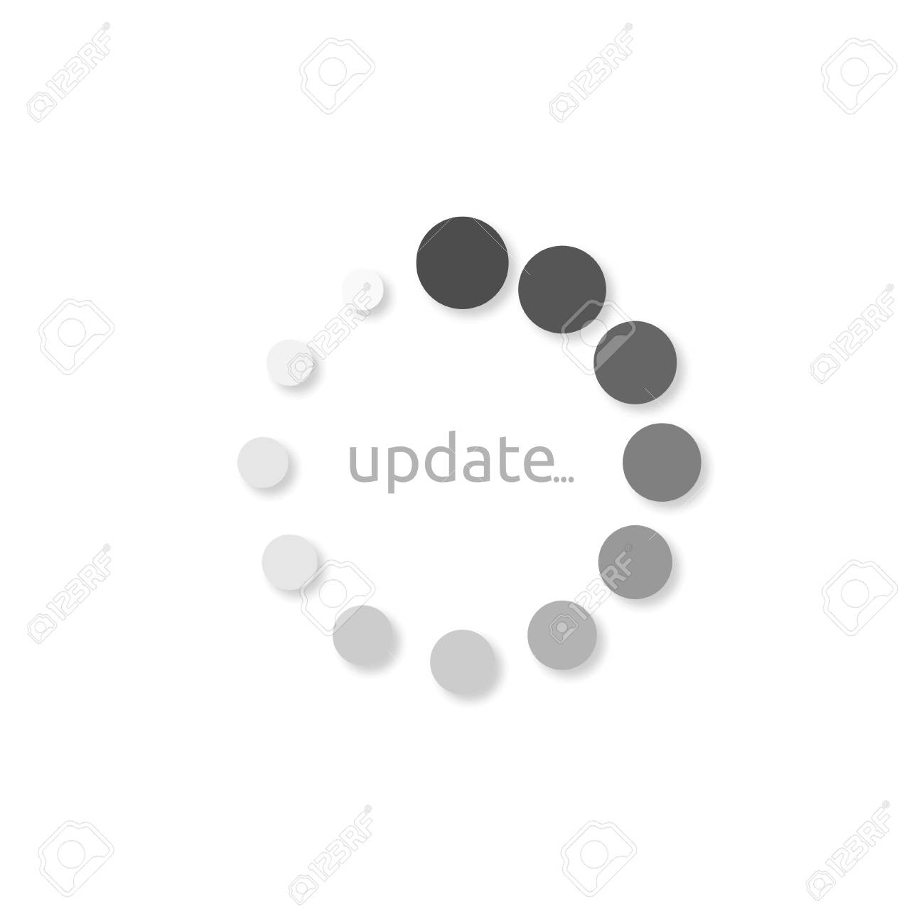Icon install update, style design on white background - 88944118 Icon install update, style design on white background - 88944118