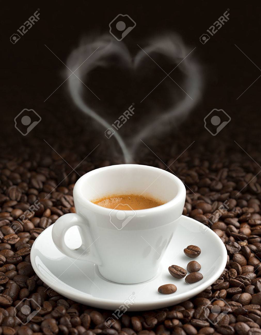 coffee cup with heart