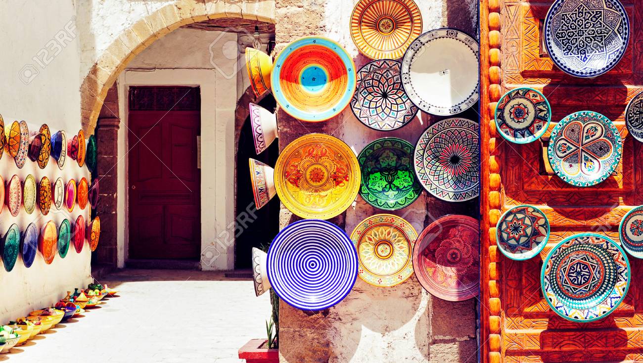 モロッコの伝統的な装飾品