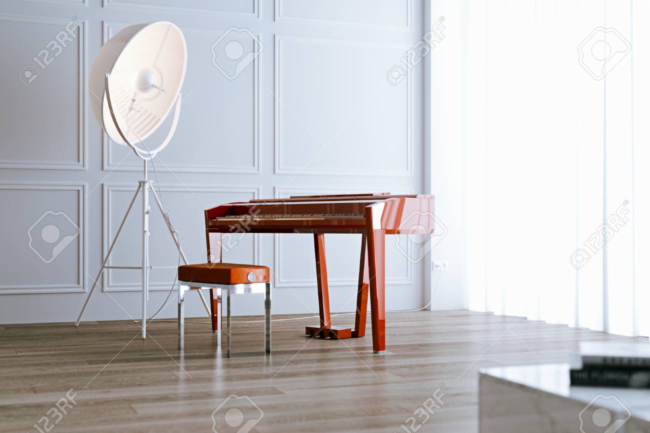 piano floor lamp