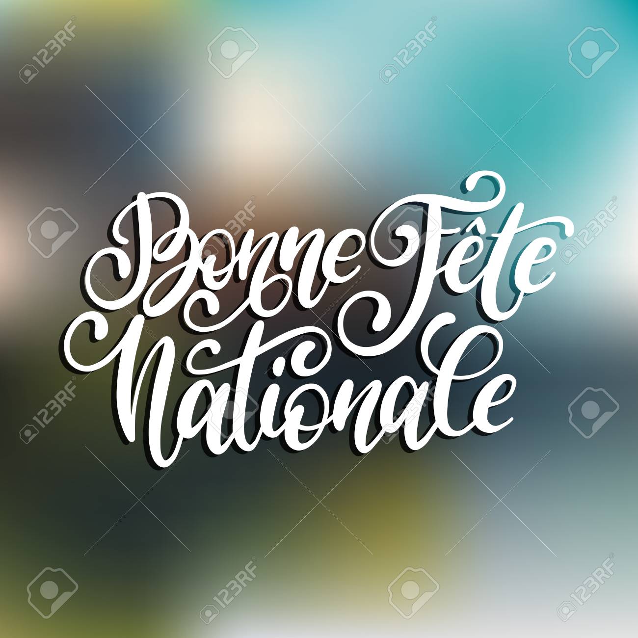 fete nationale francaise hand