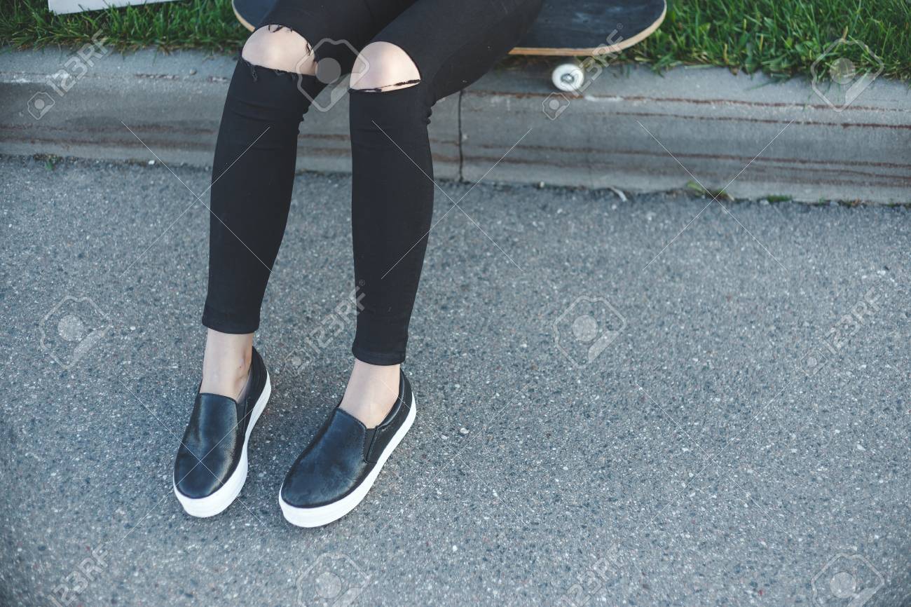 next black jeans