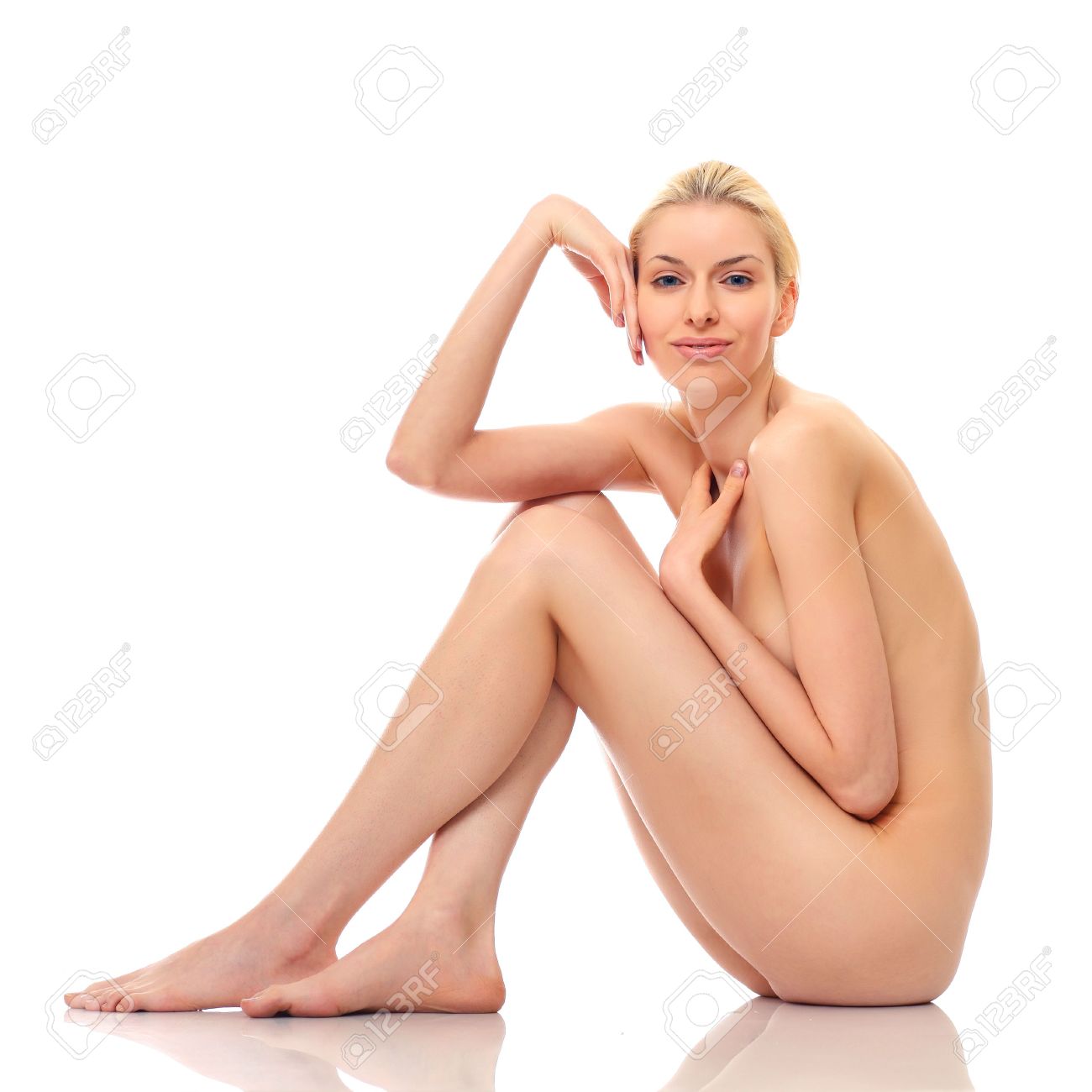 Beautiful Naked Woman Poses Stock Photo, Picture and Royalty Free Image.  Image 4919560.