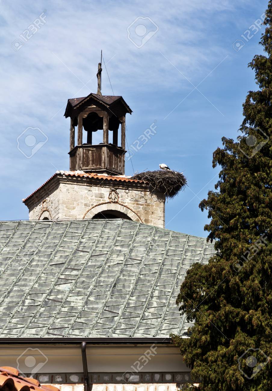 Bansko Bulgarien 20 Marz 2017 Altes Haus Stein Gepflasterte