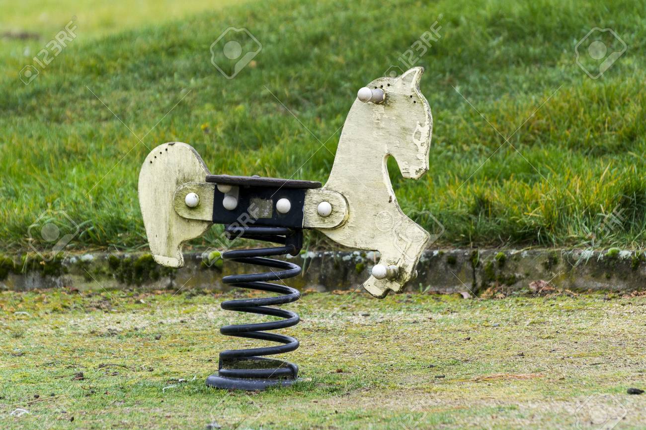 playground rocking horse