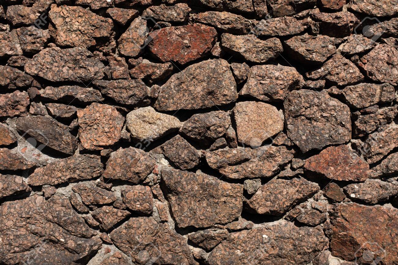 Stone Wall Made Of Natural Granite Boulders High Quality Photo Stock Photo Picture And Royalty Free Image Image 149522162