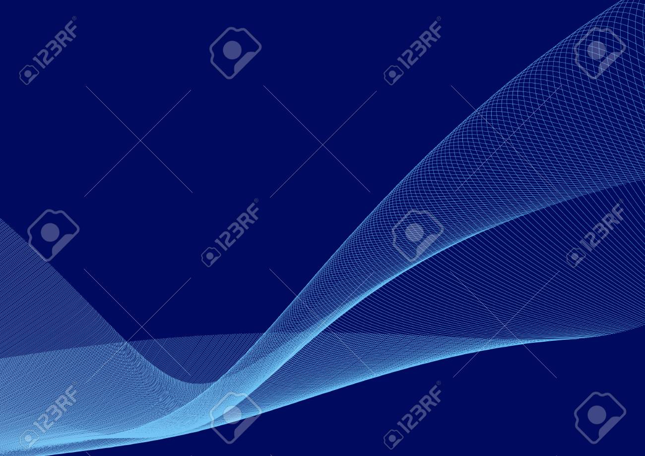 魔法の明るい水色の線に暗い青色の背景は 外側のような奇妙なかたまりが輝き の写真素材 画像素材 Image