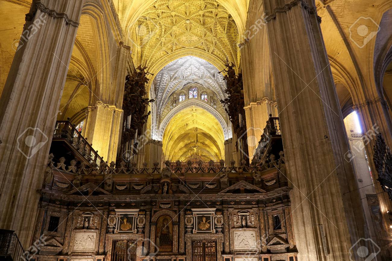 Resultado de imagen de catedral de sevilla interior