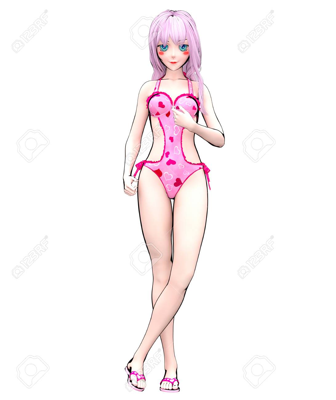 3dセクシーなアニメ人形の女の子大きな青い目と明るいメイク 心のピンクの水着 漫画 漫画 スケッチ 図面 漫画のイラスト コンセプチュアルファッションアート 魅惑的な率直なポーズ の写真素材 画像素材 Image 3dセクシーなアニメ人形の女の子大きな青い目と明るいメイク 心のピンクの水着 漫画 漫画 スケッチ 図面 漫画のイラスト コンセプチュアルファッションアート 魅惑的な率直なポーズ の写真素材 画像素材 Image